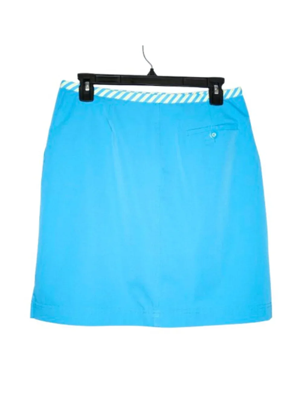 EP Pro Blue Golf Tennis Skort w/ Matching Shorts and Pockets - 4. Front Zipper